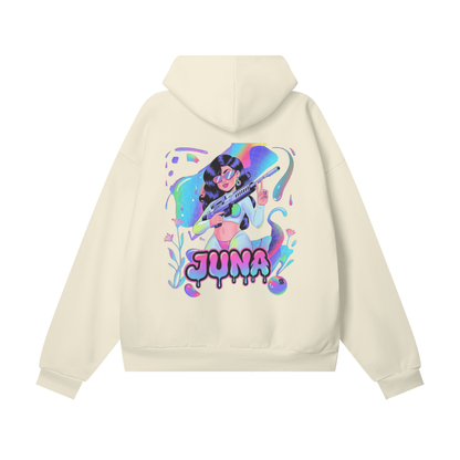 Juna Oversize Heavyweight Hidden Pocket Fleece Hoodie