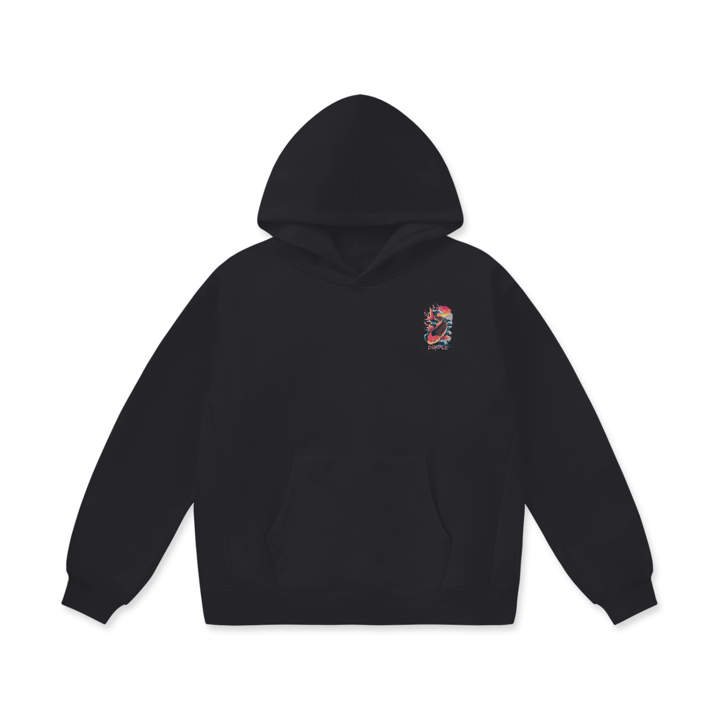 Dimple Oversize Heavyweight Fleece Hoodie