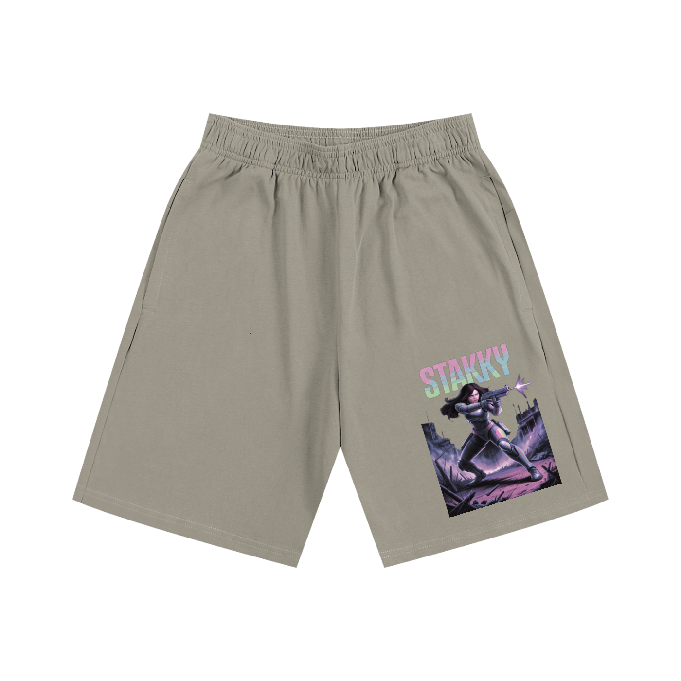 Stakky Season 2 Essential Heavyweight Cotton Shorts