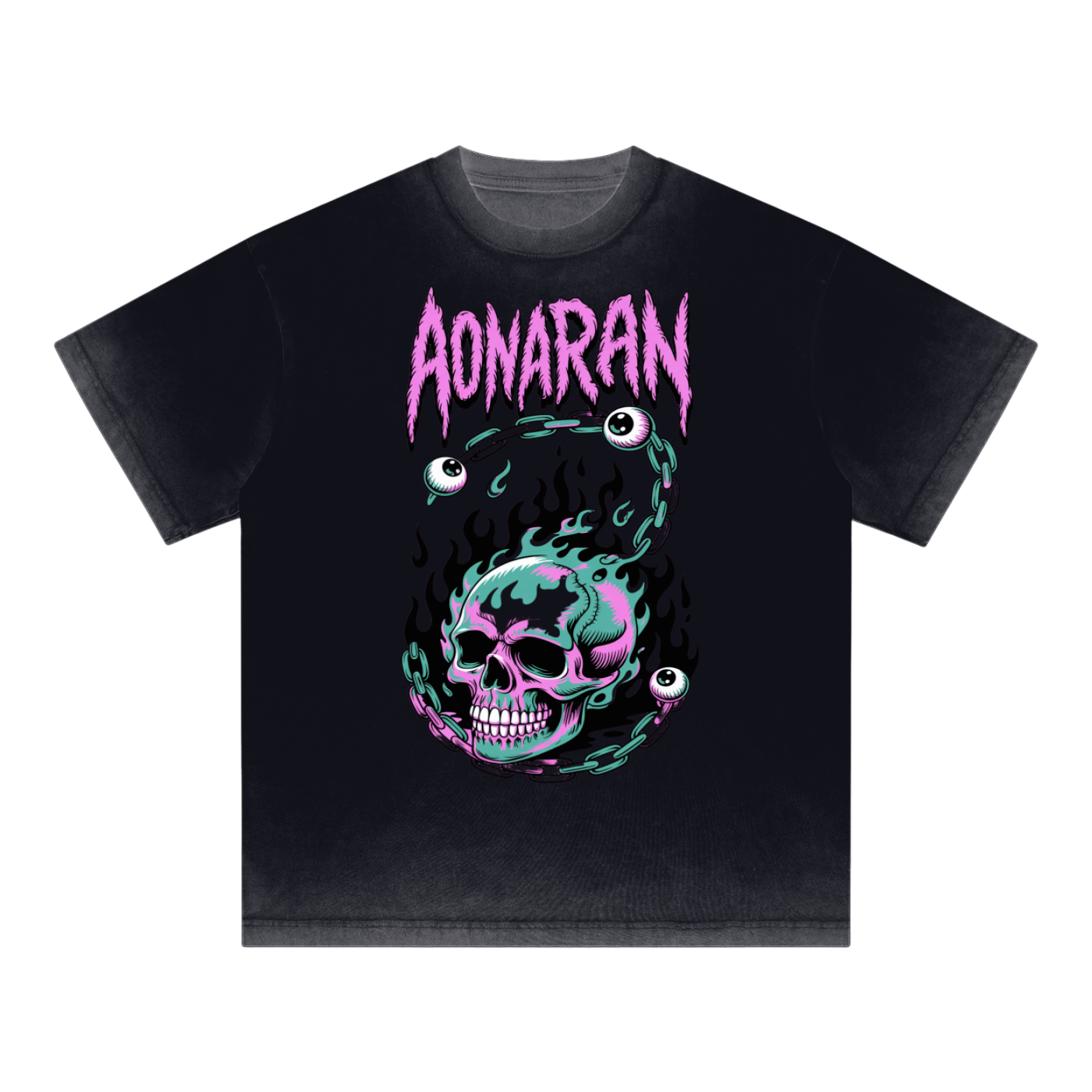 Aonaran 1 OFF Reverse Dyed T-shirt
