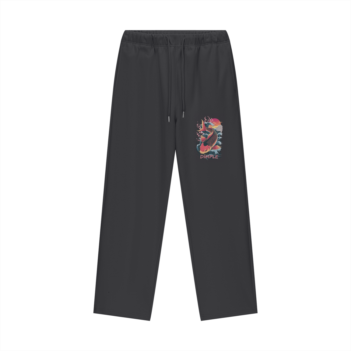 Dimple Fleece Lined Straight Leg Pants