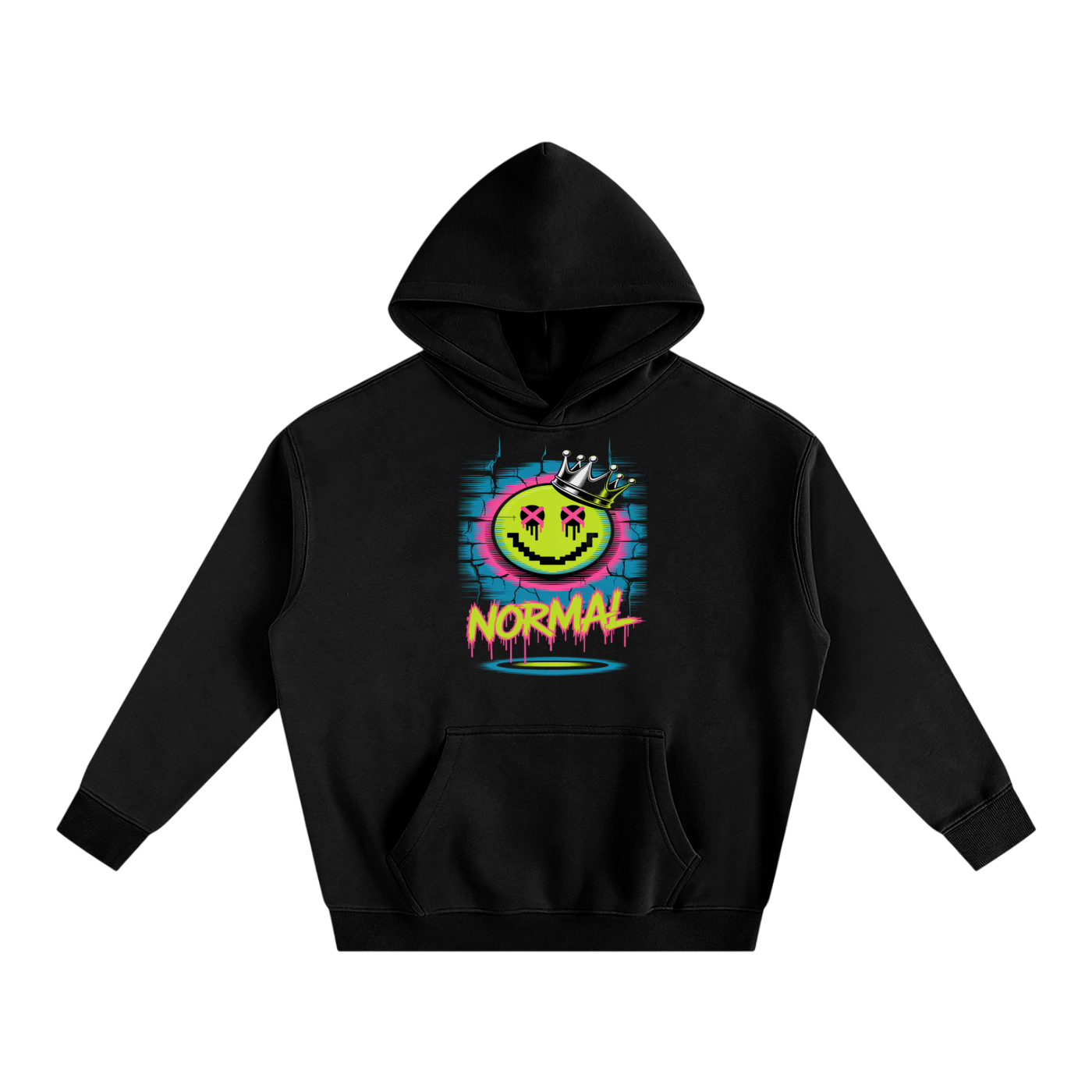 Aonaran Oversize Fleeced Hoodie A