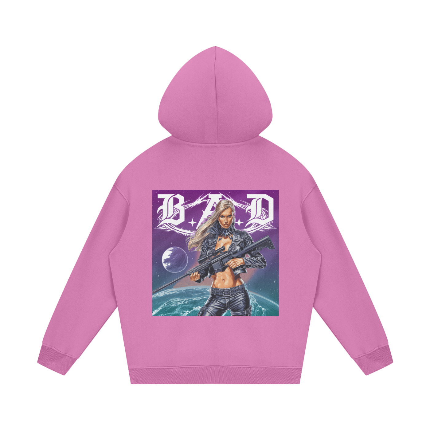 B.A.D. Streetwear Unisex Fleece Hoodie
