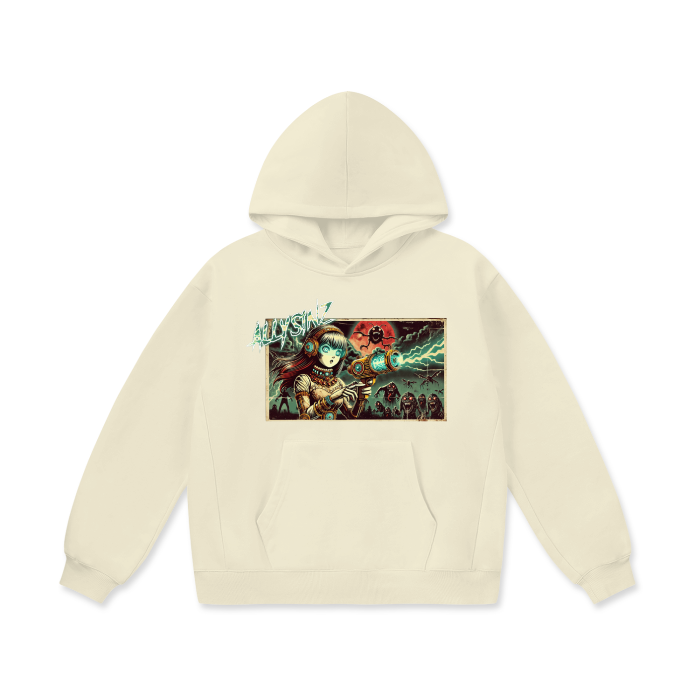 Allysinz Oversize Heavyweight Fleece Hoodie