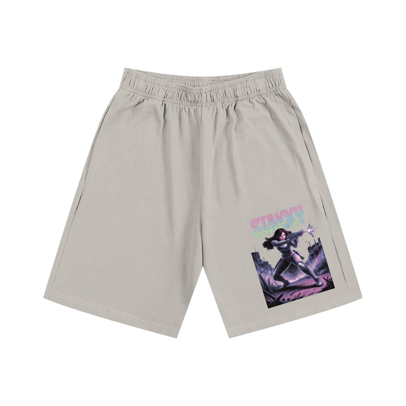 Stakky Season 2 Essential Heavyweight Cotton Shorts