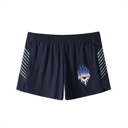Aonaran Varsity Men's Side-Stripe Performance Shorts