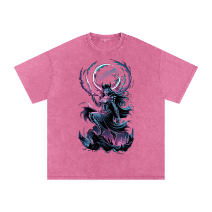 BaddieBreezy Acid Wash Oversize T-Shirt