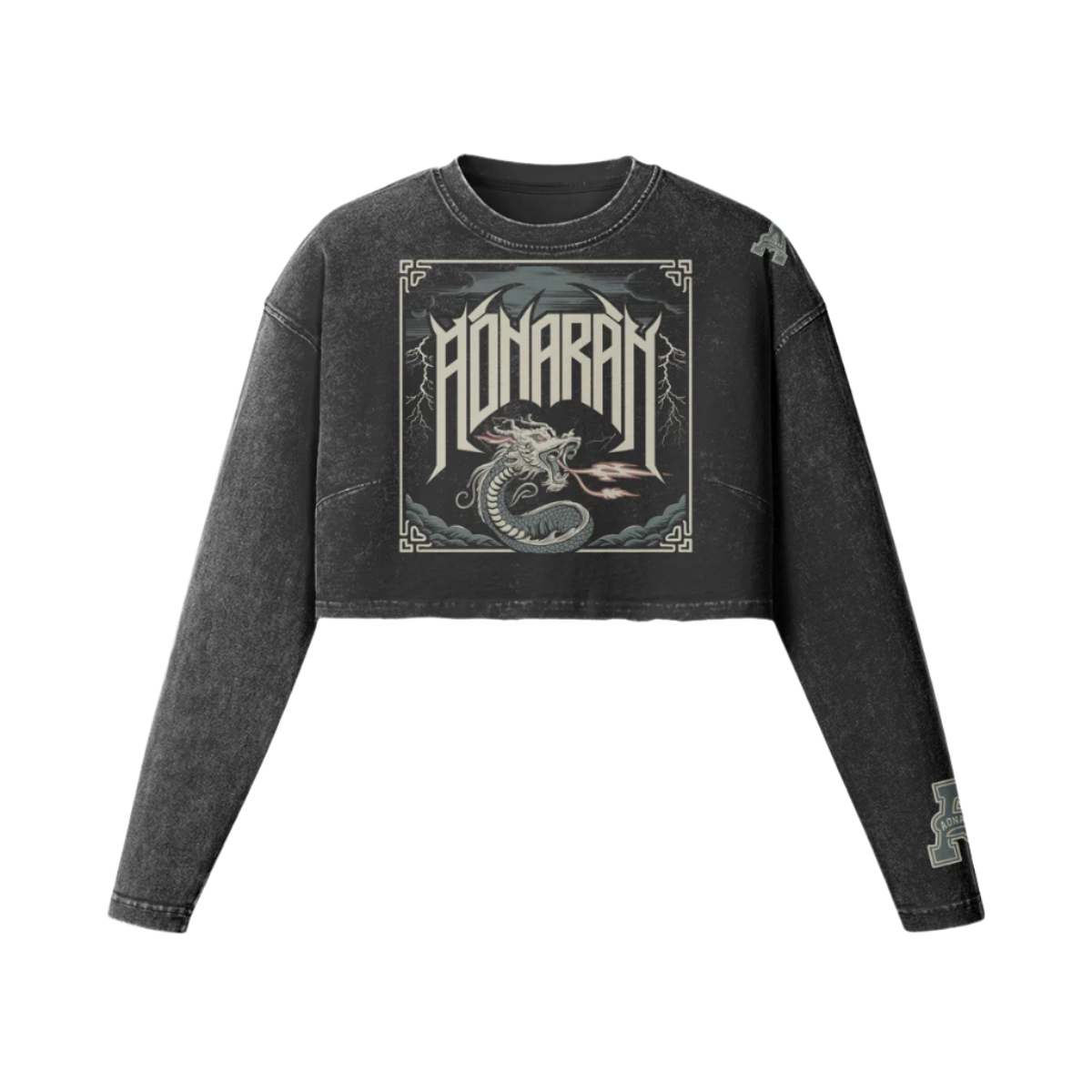 Aonaran On Acid Cropped Long Sleeve