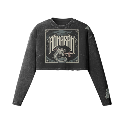 Aonaran On Acid Cropped Long Sleeve