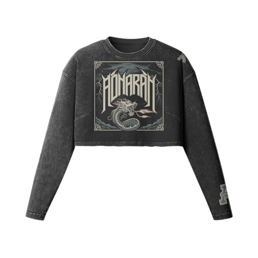 Aonaran On Acid Cropped Long Sleeve