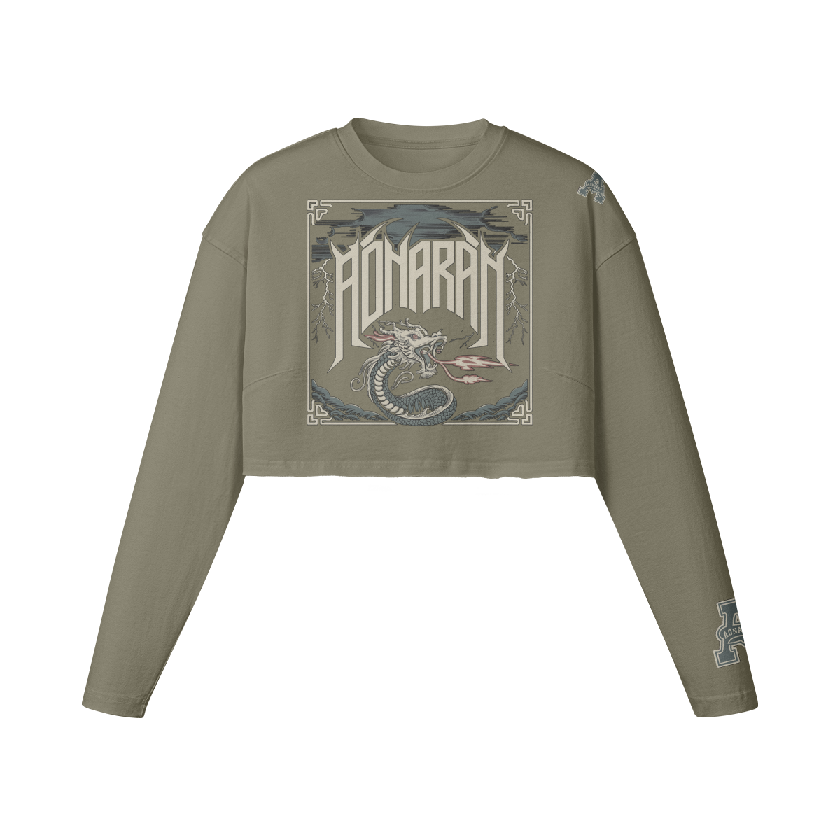 Aonaran On Acid Cropped Long Sleeve