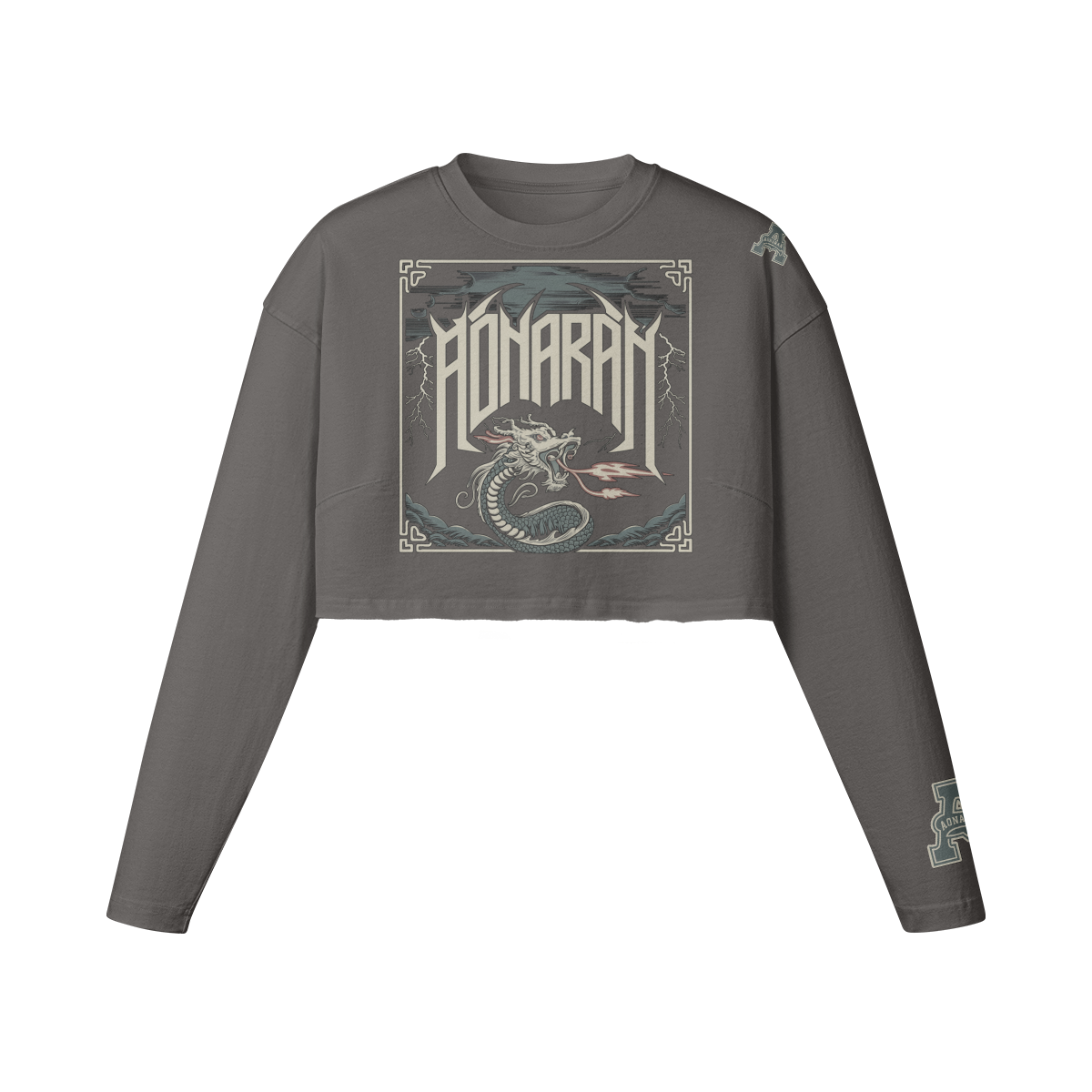 Aonaran On Acid Cropped Long Sleeve