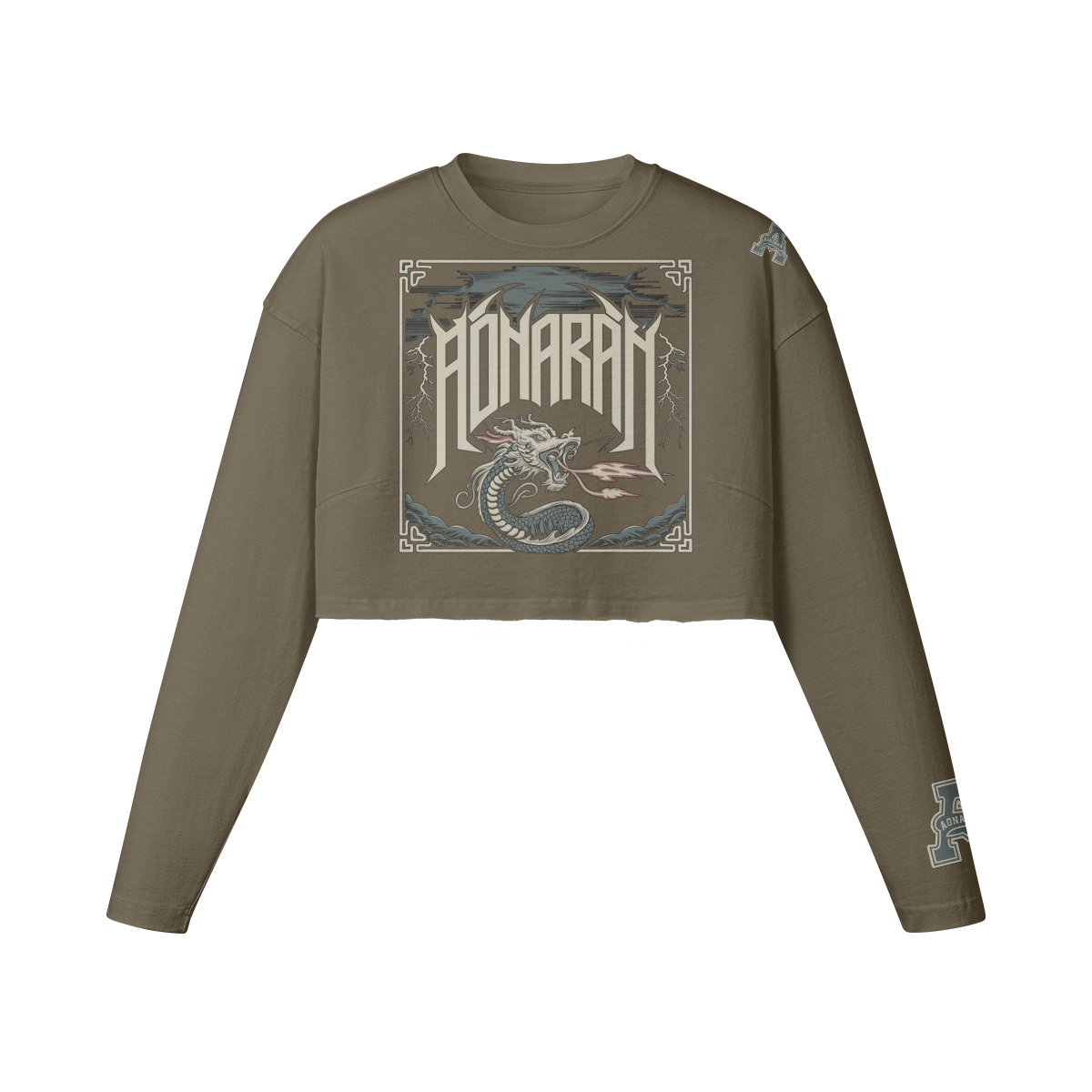 Aonaran On Acid Cropped Long Sleeve