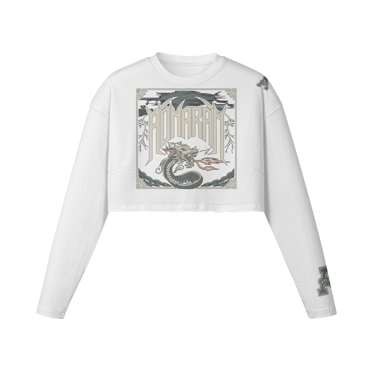 Aonaran On Acid Cropped Long Sleeve