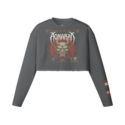 Aonaran On Acid Cropped Long Sleeve