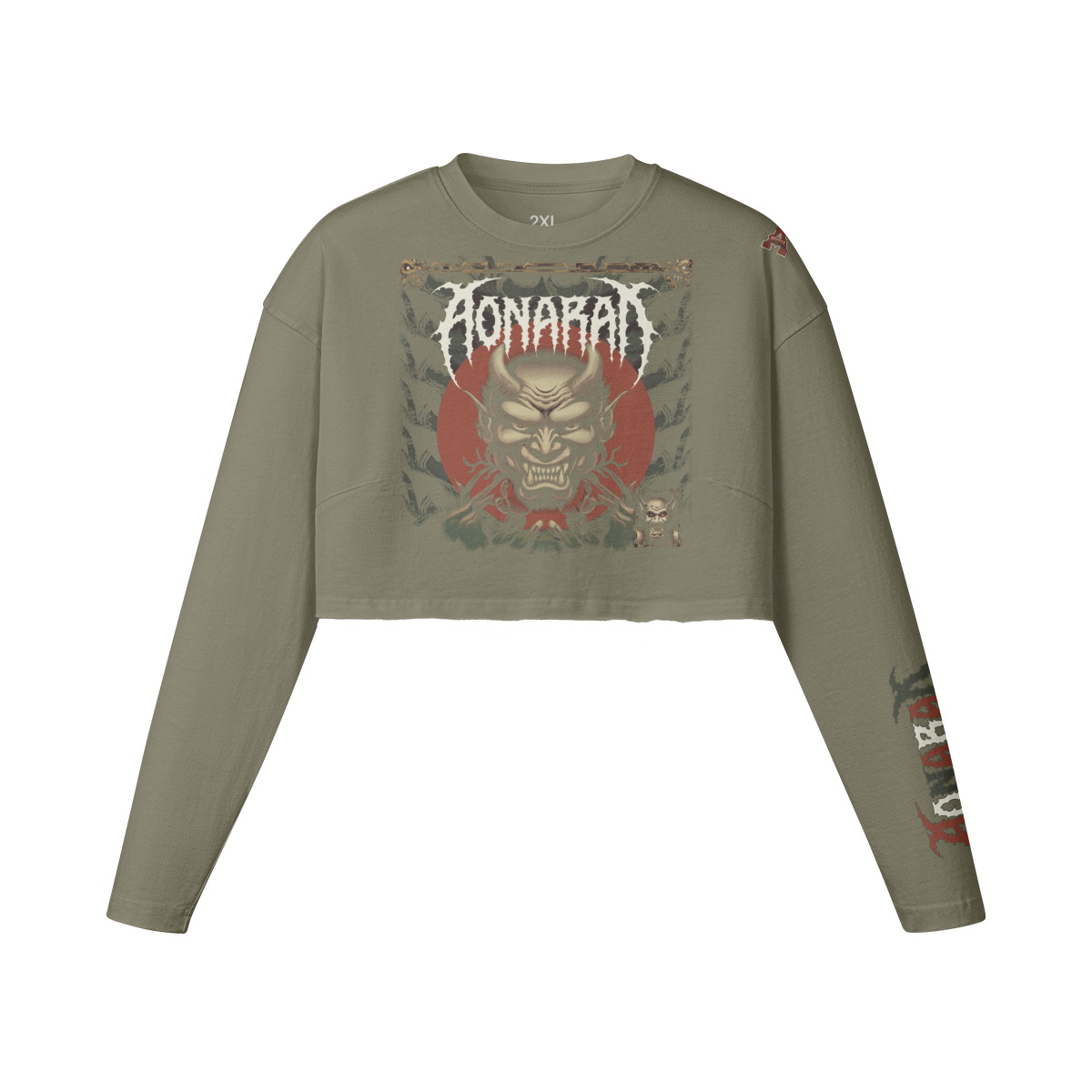 Aonaran On Acid Cropped Long Sleeve