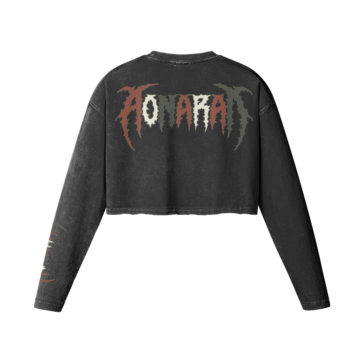 Aonaran On Acid Cropped Long Sleeve