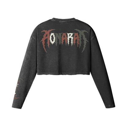Aonaran On Acid Cropped Long Sleeve