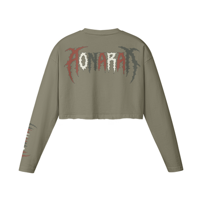 Aonaran On Acid Cropped Long Sleeve