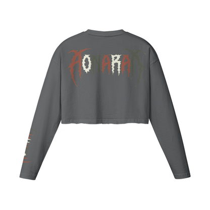 Aonaran On Acid Cropped Long Sleeve