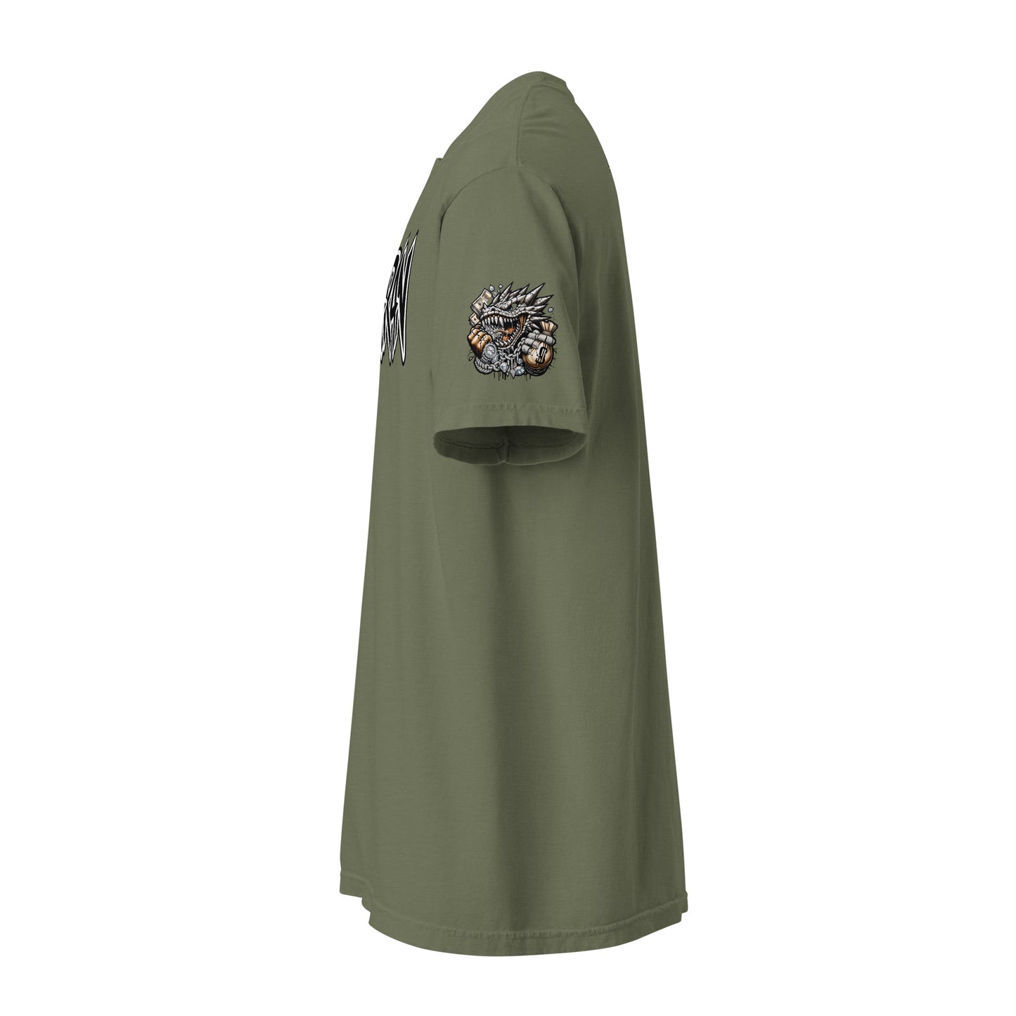 Unisex garment-dyed heavyweight t-shirt